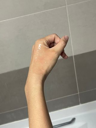 스킨큐어 산다화 순한 클렌징 동백 오일 200ml — 4.5점을 준 리뷰어가 2023년 3월 올린 사용 사진