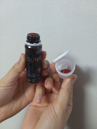 올리닉 울트라비타액션 — 5점을 준 리뷰어가 2021년 12월 올린 사용 사진
