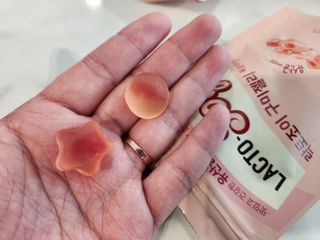 락토조이 구미젤리 복숭아맛 — 5점을 준 리뷰어가 2023년 5월 올린 사용 사진