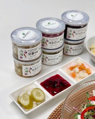 [제주피클] 수제피클 6종세트 (알싸, 달콤, 매콤, 새콤, 모듬, 아삭) — 4점을 준 리뷰어가 2022년 5월 올린 사용 사진