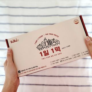 [푸디푸디] 1일1떡!  가래떡 낱개포장 아침식사 식사대용! 7종 세트 혼합 (1BOX=14개입) — 5점을 준 리뷰어가 2022년 6월 올린 사용 사진