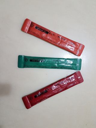 서울에프엔비 콜라스틴 3종 뷰티젤리스틱 45입 [ABC핏 15입 /  석류핏 15입 / 청스피루리나 15입] — 5점을 준 리뷰어가 2021년 9월 올린 사용 사진