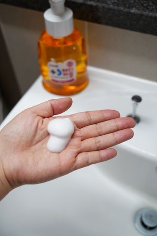오쎄 메디버블 핸드워시폼 500ml 1+1 — 5점을 준 리뷰어가 2023년 4월 올린 사용 사진