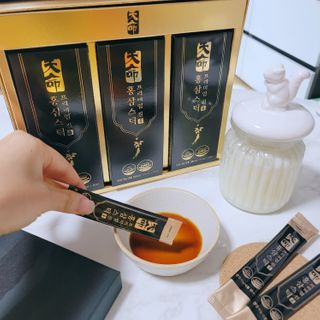 헬스업_천명진프리미엄홍삼스틱_10ml x 30포 — 4점을 준 리뷰어가 2021년 1월 올린 사용 사진