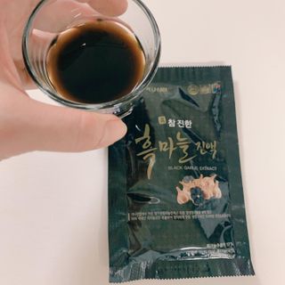 서울약사신협 약사신협_흑마늘진액_70mlx30포 — 3.5점을 준 리뷰어가 2021년 4월 올린 사용 사진