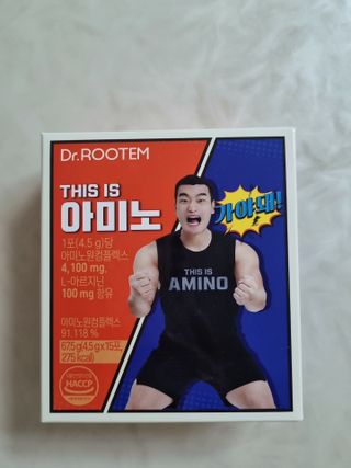 [닥터루템] THIS IS 아미노 디스이즈아미노 필수 조원희 아미노산 1box(15포) — 5점을 준 리뷰어가 2023년 3월 올린 사용 사진
