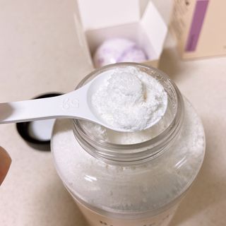 버블데이 아로마/과일 거품 입욕제 — 5점을 준 리뷰어가 2021년 7월 올린 사용 사진