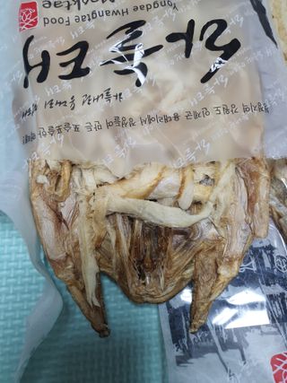 [오늘바스켓] 용대리 손질하늘태 130g — 5점을 준 리뷰어가 2021년 6월 올린 사용 사진