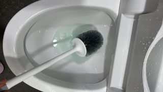 데일리초이스 이지쓱싹 스탠드형 변기솔 원형 욕실 화장실 청소솔 — 5점을 준 리뷰어가 2024년 6월 올린 사용 사진