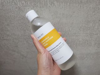 나나스킨 캐모마일아쿠아수딩토너 — 5점을 준 리뷰어가 2021년 4월 올린 사용 사진