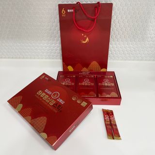 힘내라김홍삼 하루홍삼정스틱 10g x 30포 — 4점을 준 리뷰어가 2021년 5월 올린 사용 사진