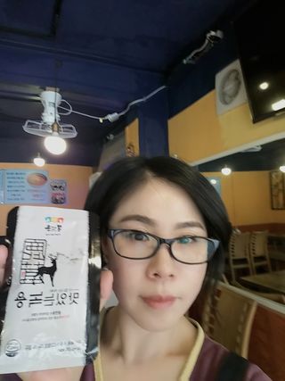 [몸엔용] 과일을 넣어 국산녹용을 맛있게 60ml x 30포 — 5점을 준 리뷰어가 2021년 6월 올린 사용 사진