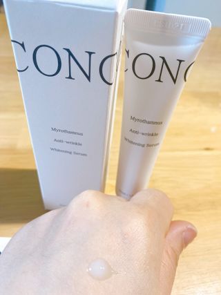 CONC 콩크 미로탐누스 안티링클 화이트닝 세럼 — 5점을 준 리뷰어가 2021년 2월 올린 사용 사진