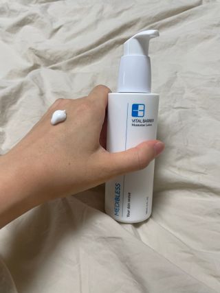 메디블레스 바이탈 베리어 로션 — 5점을 준 리뷰어가 2022년 5월 올린 사용 사진