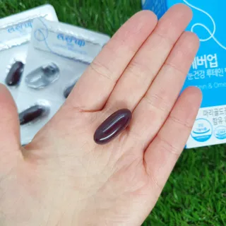 [몸엔용] 에버업 멀티비타민&미네랄, 눈건강 루테인 혈행건강 오메가3, 면역 프로바이오틱스 3종 택1 — 5점을 준 리뷰어가 2022년 4월 올린 사용 사진