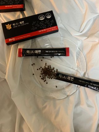 새롬바이오 리생 [미쾌변] 차전자피 식이섬유 건강기능식품 3팩 — 5점을 준 리뷰어가 2021년 6월 올린 사용 사진