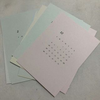 콜린스 2021 엽서 캘린더와 마스킹 테이프 3종 — 5점을 준 리뷰어가 2020년 12월 올린 사용 사진