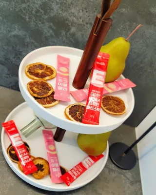 인디닥터 면역 생생 핑크 이뮨 젤리 + 타이탄 BCAA 프로틴 젤리스틱 — 5점을 준 리뷰어가 2022년 5월 올린 사용 사진