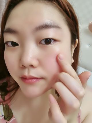 브에노 파리퀸 윌 페이스 오일 — 5점을 준 리뷰어가 2021년 6월 올린 사용 사진