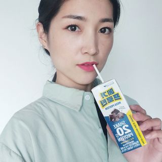 바디랩 프로틴음료 단백질쉐이크 메가프로틴 — 5점을 준 리뷰어가 2022년 4월 올린 사용 사진