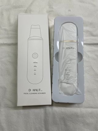 디하우트 랩 4 in 1 갈바닉 아쿠아 워터 필링기 스킨스크러버 — 5점을 준 리뷰어가 2021년 11월 올린 사용 사진