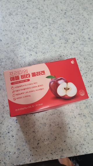 소담스퀘어 상암 [애플트리] 프리미엄 애플 비타 콜라겐 — 5점을 준 리뷰어가 2022년 12월 올린 사용 사진