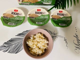 [구매평]양반 동원 양반 100밥 현미밥, 130g, 12개 — 5점을 준 리뷰어가 2025년 4월 올린 사용 사진