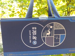 [광동생활건강] 광동정녹청 30포 — 5점을 준 리뷰어가 2021년 10월 올린 사용 사진