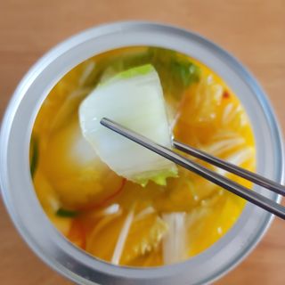 셰프애찬 단호박 백김치 1kg — 4점을 준 리뷰어가 2022년 10월 올린 사용 사진