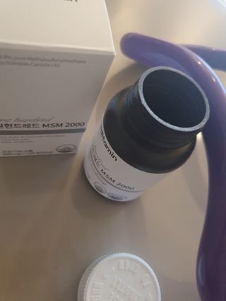 메디타민 원헌드레드 MSM 2000 — 5점을 준 리뷰어가 2021년 5월 올린 사용 사진