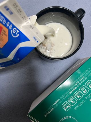 하나마이 이너핏 다이어트 30g x 14포 올인원 체중조절용 쉐이크 / 프락토올리고당+스피루리나 함유 피부탄력 까지~ — 4점을 준 리뷰어가 2023년 3월 올린 사용 사진