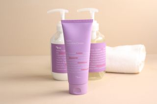 빅그린 베이비라인 3종세트 - 샴푸앤바디워시500ml,올인원로션500ml,바디크림170ml — 5점을 준 리뷰어가 2022년 11월 올린 사용 사진