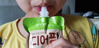 [몸엔용] 우리 아이 건강간식, 달콤한 녹용곤약젤리 디어팡 4종 — 5점을 준 리뷰어가 2021년 8월 올린 사용 사진