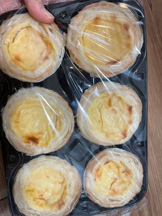 디앙뜨 포르투갈 에그타르트 오리지널 맛+패션후르츠 맛 중 택1 — 5점을 준 리뷰어가 2021년 8월 올린 사용 사진