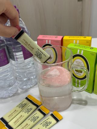 몽베스트 [MONTBEST] 500mL 20병 & 블랜딩 콤부차 달콤 4종 — 5점을 준 리뷰어가 2024년 12월 올린 사용 사진