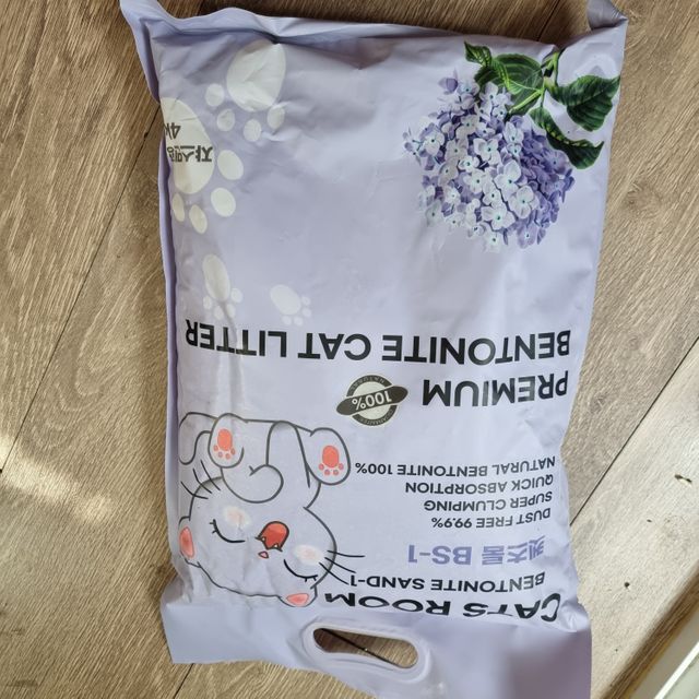 켓플렉스 캣츠룸BS-1 고양이모래 4kg 리뷰 사진