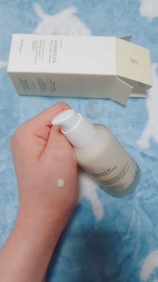 허블룸 콤부차 플랜트바이옴 비건 세럼 & 베지비타민앰플 — 5점을 준 리뷰어가 2021년 3월 올린 사용 사진