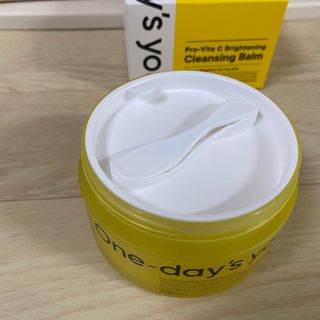 원데이즈유 프로 바이타 씨 브라이트닝 클렌징 밤 — 5점을 준 리뷰어가 2021년 2월 올린 사용 사진