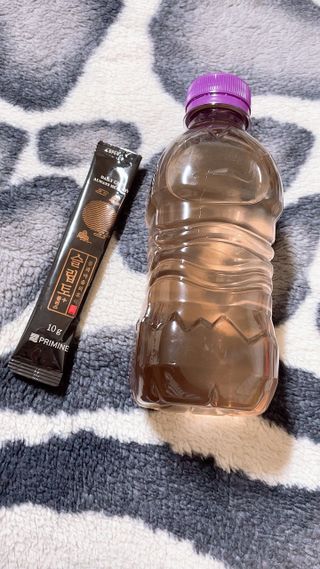 프리마인 자체 기업부설 연구소에서 찾아낸 건강한 수면의 비밀.  슬립토 플러스 30포 — 4점을 준 리뷰어가 2021년 10월 올린 사용 사진