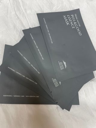 프롬노시베 필앤굿 에센스 마스크 — 5점을 준 리뷰어가 2022년 1월 올린 사용 사진