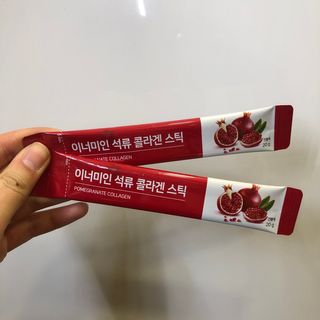 이너미인 석류 콜라겐 스틱 — 5점을 준 리뷰어가 2021년 1월 올린 사용 사진