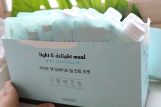 아므_이너뷰티 라이트 앤 딜라이트 밀 민트 초코 — 5점을 준 리뷰어가 2021년 7월 올린 사용 사진