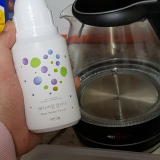 자연그램 매직버블클리너 250g — 5점을 준 리뷰어가 2021년 1월 올린 사용 사진