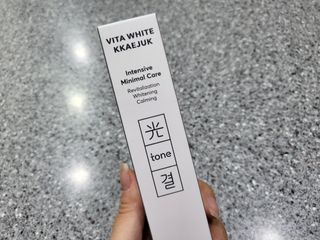 라이브용 [NEW_버진팜스 깨죽크림] 쓱- 바르면 잡티가 사라지는 광/톤/결 비타민크림 — 5점을 준 리뷰어가 2021년 10월 올린 사용 사진
