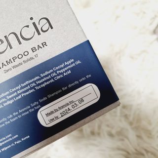 Arencia 아렌시아 솔티소다 샴푸바, 더 새틴 린스바 세트 — 5점을 준 리뷰어가 2021년 6월 올린 사용 사진