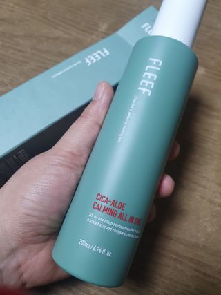 플리프 시카-알로에 카밍 올인원 200ml — 5점을 준 리뷰어가 2021년 3월 올린 사용 사진