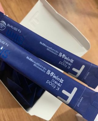 똥기사의 케이푸드 화이버슬림 — 5점을 준 리뷰어가 2021년 3월 올린 사용 사진