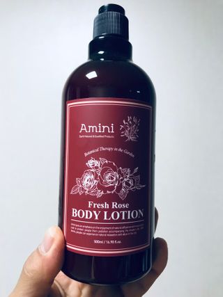 아미니 플라워테라피 바디로션  500ml 시리즈 — 5점을 준 리뷰어가 2021년 1월 올린 사용 사진