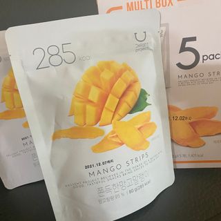 딜라이트 프로젝트 쫀득한 망고말랭이 5입 기획상품 — 4.5점을 준 리뷰어가 2021년 6월 올린 사용 사진