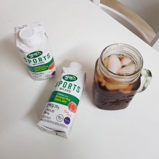 셀렉스스포츠 셀렉스 스포츠 웨이 프로틴 복숭아_ 330ml x 12팩 — 5점을 준 리뷰어가 2021년 8월 올린 사용 사진
